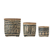 Bloomingville Jomo manden - set van 3 stuks Bloomingville Jomo manden - set van 3 stuks