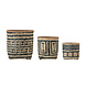 Bloomingville Jomo manden - set van 3 stuks Bloomingville Jomo manden - set van 3 stuks