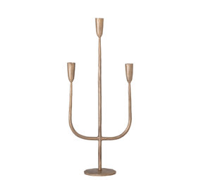 Bloomingville Ess lysestake - messing