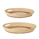 Bloomingville Lany dienblad - set van 2 stuks Bloomingville Lany dienblad - set van 2 stuks