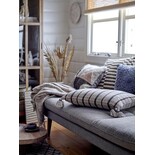 Bloomingville Coussin Adin - bleu