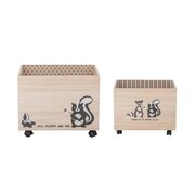Bloomingville Mini Nonni storage boxes - set of 2 pieces