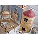 Bloomingville Mini Linas mand/poppenhuis Bloomingville Mini Linas mand/poppenhuis