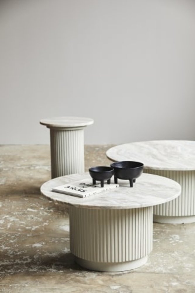 Nordal Table basse Erie - blanc Nordal Table basse Erie - blanc