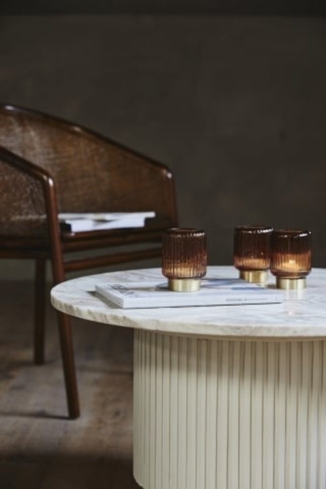 Nordal Table basse Erie - blanc Nordal Table basse Erie - blanc