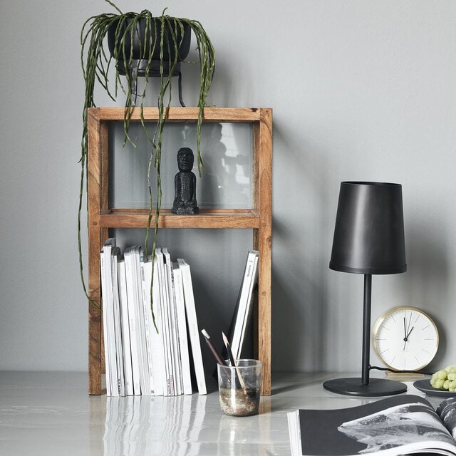 House Doctor Montre side table - antique brown