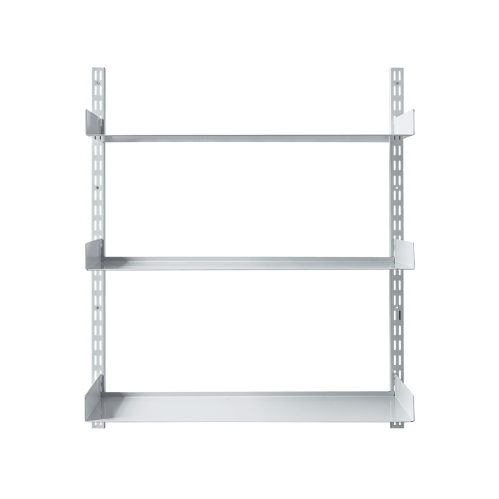 House Doctor Sistema di mensole Fari - grigio l: 90 cm, h: 100 cm, p: 30 cm House Doctor Sistema di mensole Fari - grigio l: 90 cm, h: 100 cm, p: 30 cm