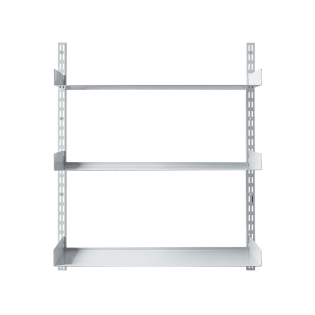 House Doctor Fari shelf system - gray w: 90 cm, h: 100 cm, d: 30 cm