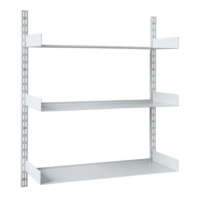 House Doctor Fari shelf system - gray w: 90 cm, h: 100 cm, d: 30 cm