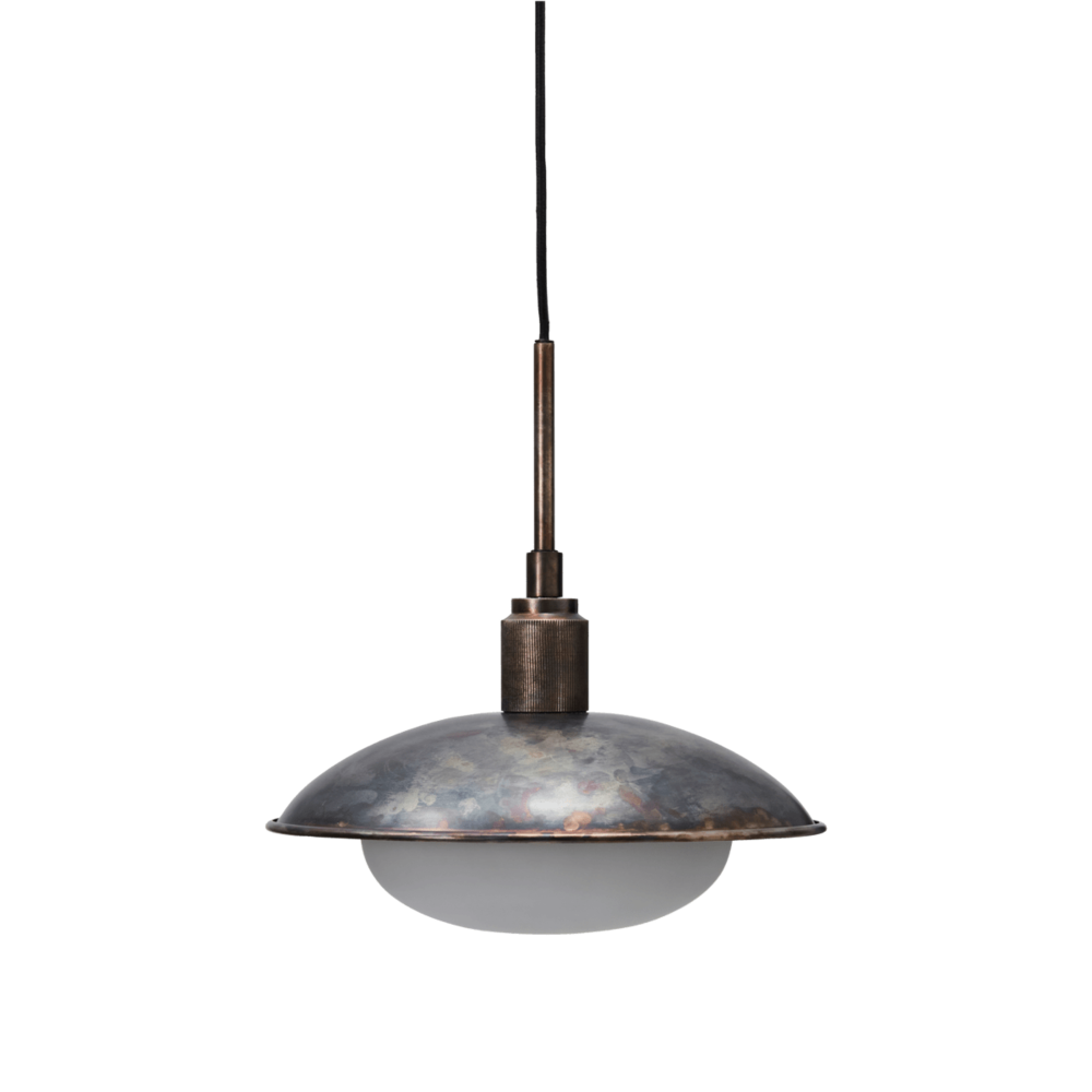 House Doctor Lampada a sospensione Boston - marrone antico Ø32cm House Doctor Lampada a sospensione Boston - marrone antico Ø32cm