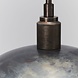 House Doctor Boston hanglamp - antiek bruin Ø32cm House Doctor Boston hanglamp - antiek bruin Ø32cm