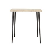 House Doctor Slated bijzettafel ijzer hout