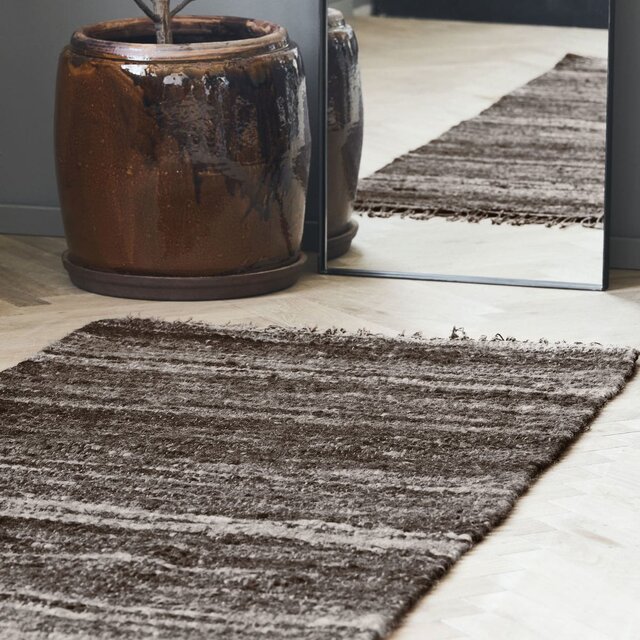 House Doctor Hafi rug - brown 200x80cm