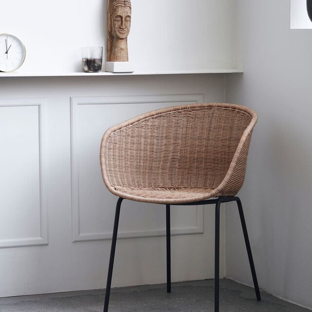 House Doctor Hapur lænestol - naturlig