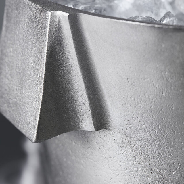 House Doctor Buck Weinkühler - silber gebürstet Ø22cm