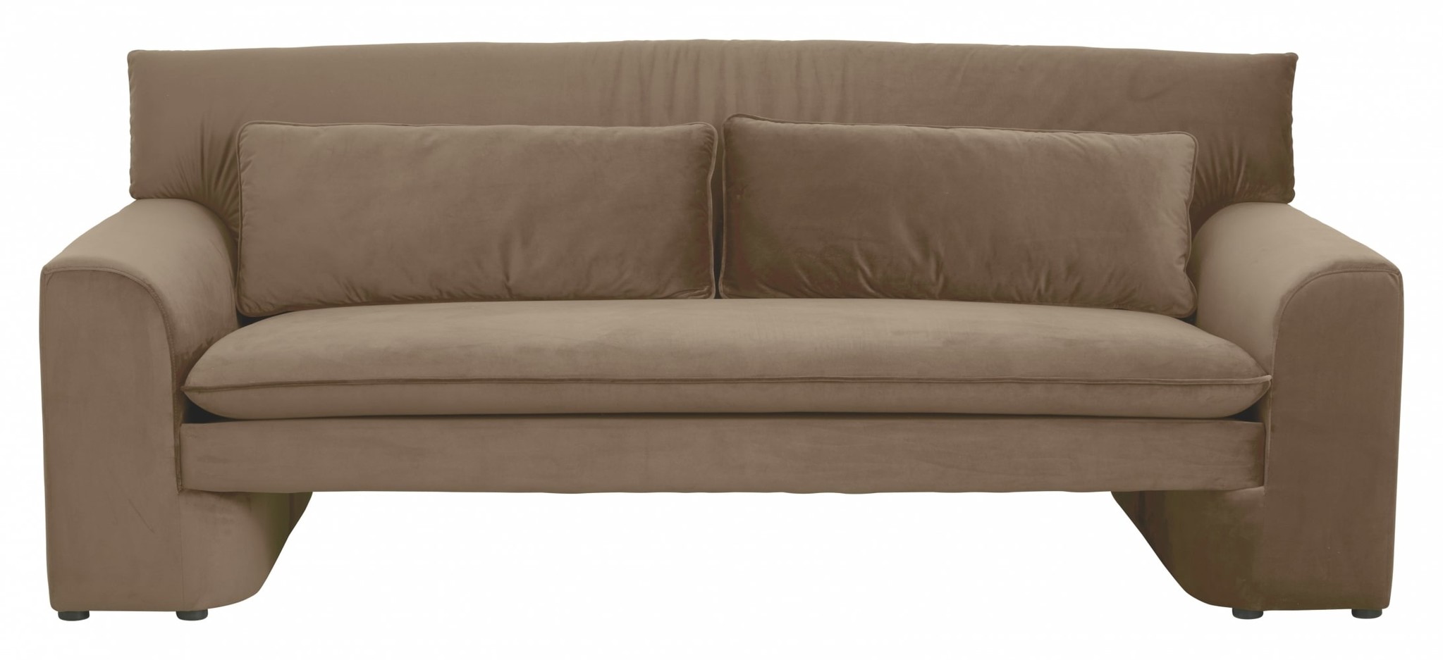 Nordal Geo sofa - light brown