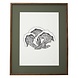 Nordal Fungi illustration - donker eiken Nordal Fungi illustration - donker eiken