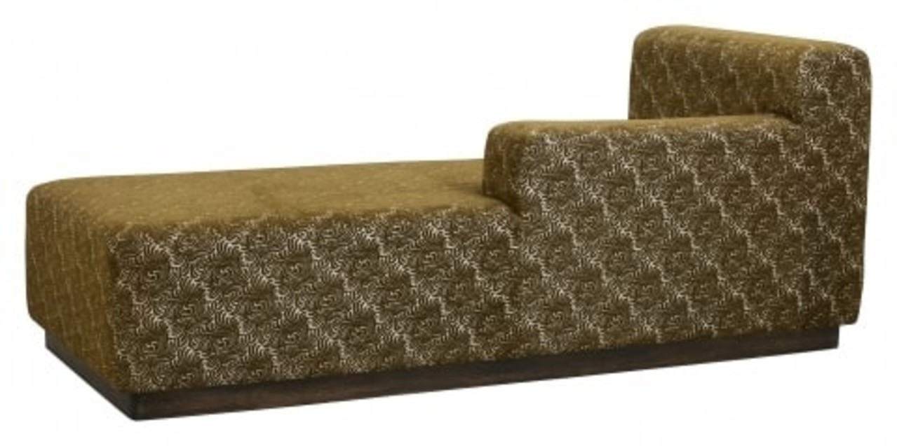 Nordal Chaise longue Amur - verde oliva