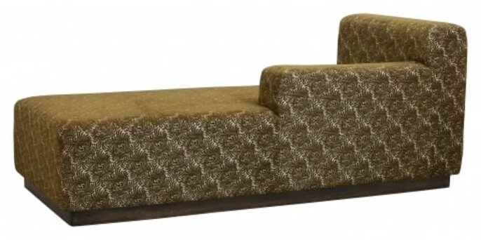 Nordal Amur chaise longue - olijf groen