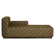 Nordal Amur chaise longue - olijf groen