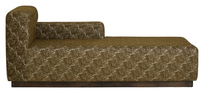 Nordal Amur chaise longue - olive green