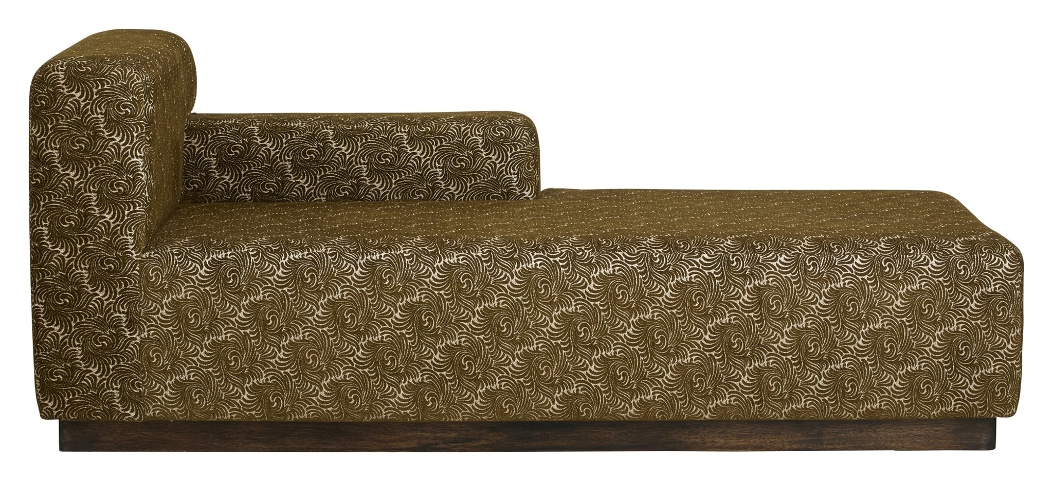 Nordal Chaise longue Amur - vert olive