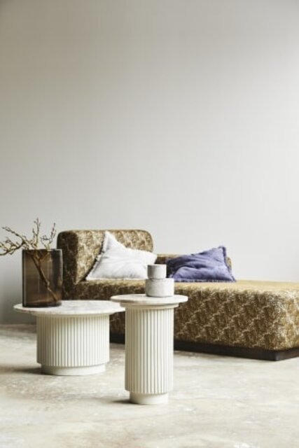 Nordal Amur chaise longue - olijf groen