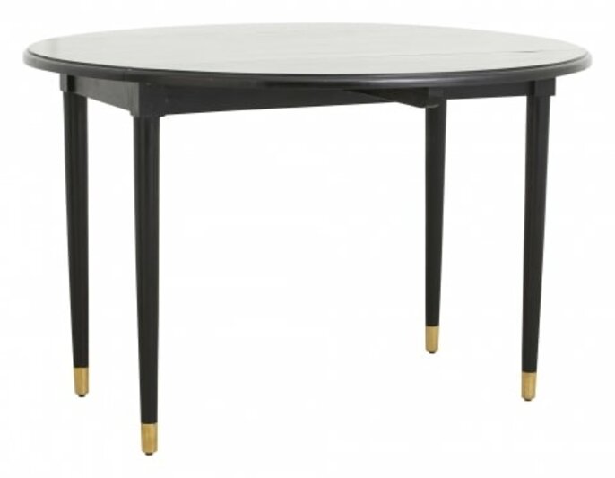 Nordal Mesa de comedor AHR - negra Nordal Mesa de comedor AHR - negra