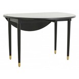 Nordal Mesa de comedor AHR - negra Nordal Mesa de comedor AHR - negra