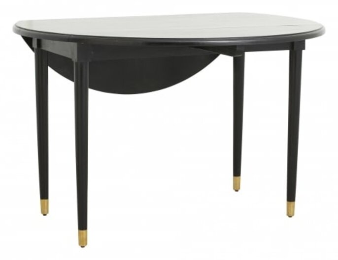 Nordal Mesa de comedor AHR - negra Nordal Mesa de comedor AHR - negra