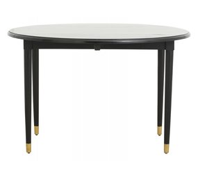 Nordal Table de salle à manger AHR - noire Nordal Table de salle à manger AHR - noire