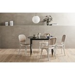 Nordal Mesa de comedor AHR - negra Nordal Mesa de comedor AHR - negra
