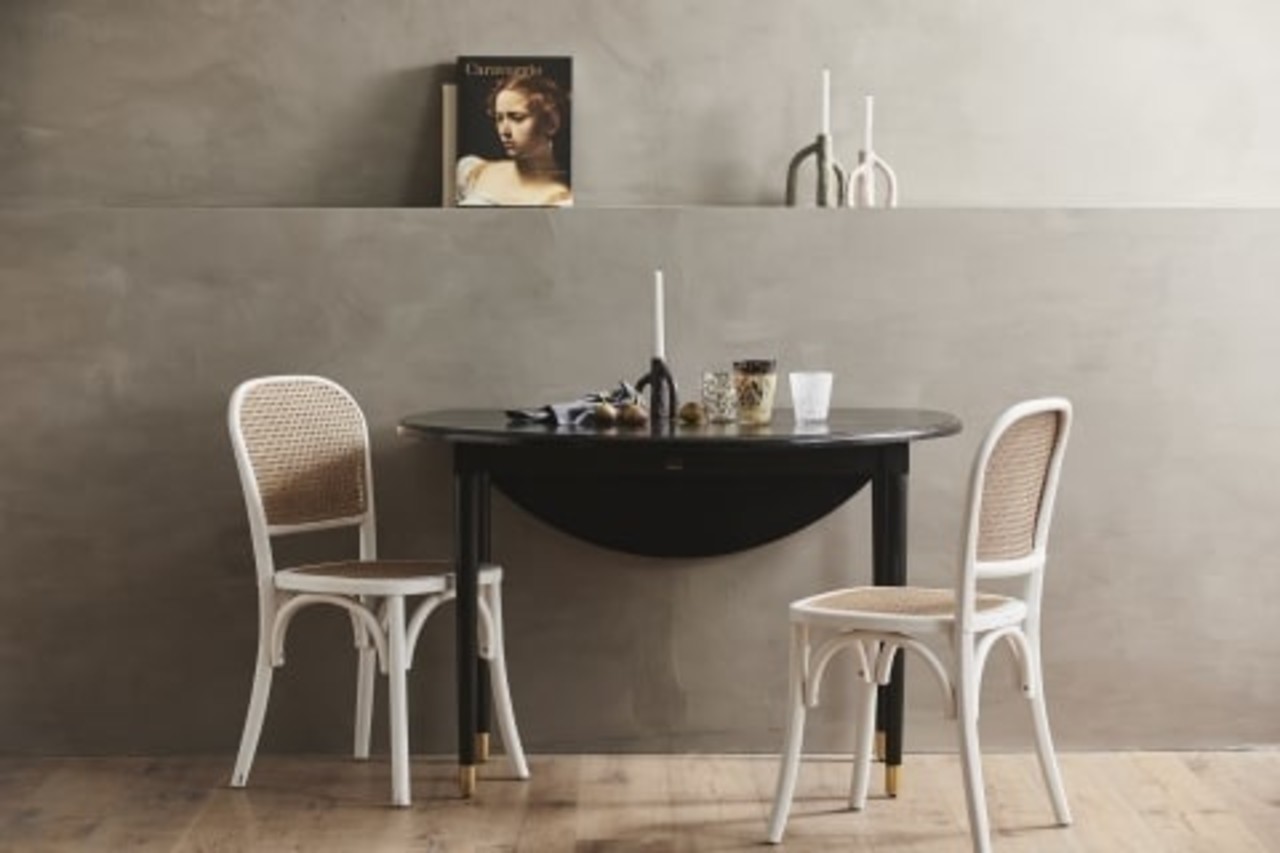 Nordal Mesa de comedor AHR - negra Nordal Mesa de comedor AHR - negra
