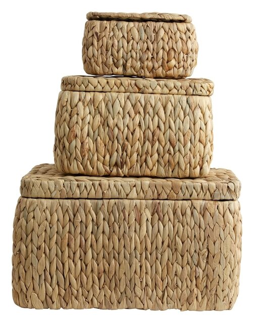 Nordal Osa storage baskets - set of 3 pieces Nordal Osa storage baskets - set of 3 pieces