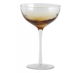 Nordal Verres à cocktail Garo ambre - set de 8 pièces Nordal Verres à cocktail Garo ambre - set de 8 pièces