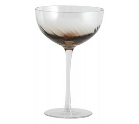 Nordal Garo cocktailglass brun - sett med 8 stk Nordal Garo cocktailglass brun - sett med 8 stk