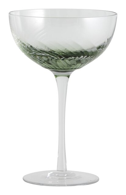 Nordal Garo cocktailglass grønt - sett med 8 stk
