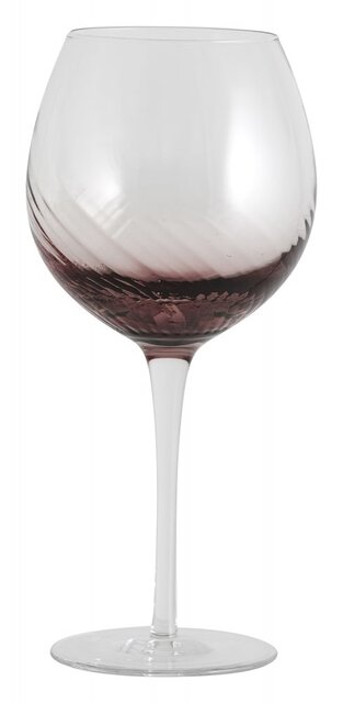 Nordal Garo wine glasses purple - set of 8 pieces