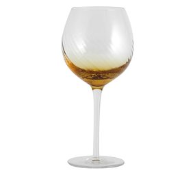 Nordal Garo wijnglazen amber - set van 8 stuks Nordal Garo wijnglazen amber - set van 8 stuks