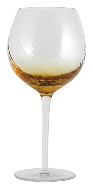 Nordal Garo wine glasses amber - set of 8 pieces