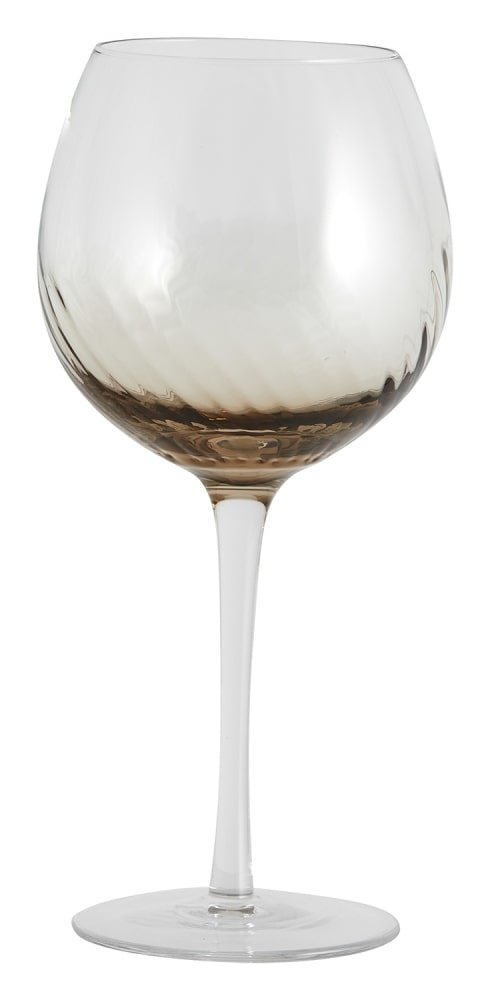 Nordal Garo wine glasses brown - set of 8 pieces