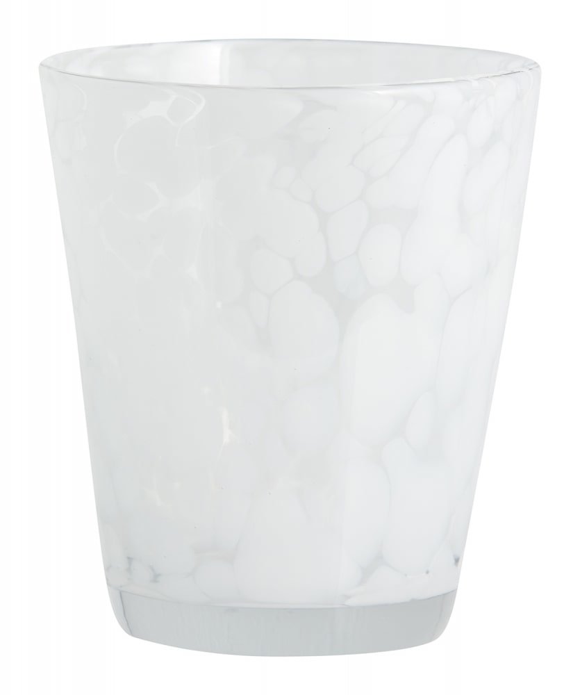 Nordal Vasos para beber Tepin blanco - juego de 6 piezas Nordal Vasos para beber Tepin blanco - juego de 6 piezas