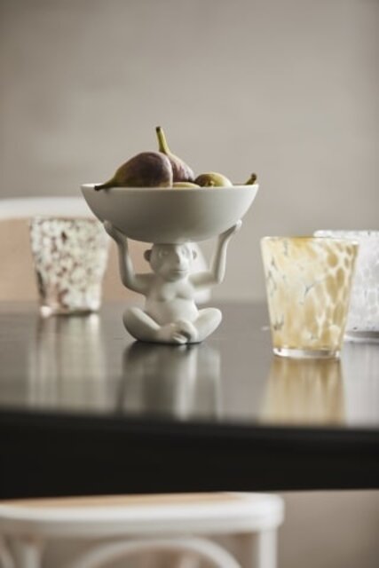 Nordal Tepin drinking glasses white - set of 6 pieces