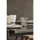 Nordal Tepin drinkglazen bruin/groen - set van 6 stuks Nordal Tepin drinkglazen bruin/groen - set van 6 stuks