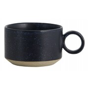 Nordal Grainy thee mokken donkerblauw - set van 4 stuks Nordal Grainy thee mokken donkerblauw - set van 4 stuks