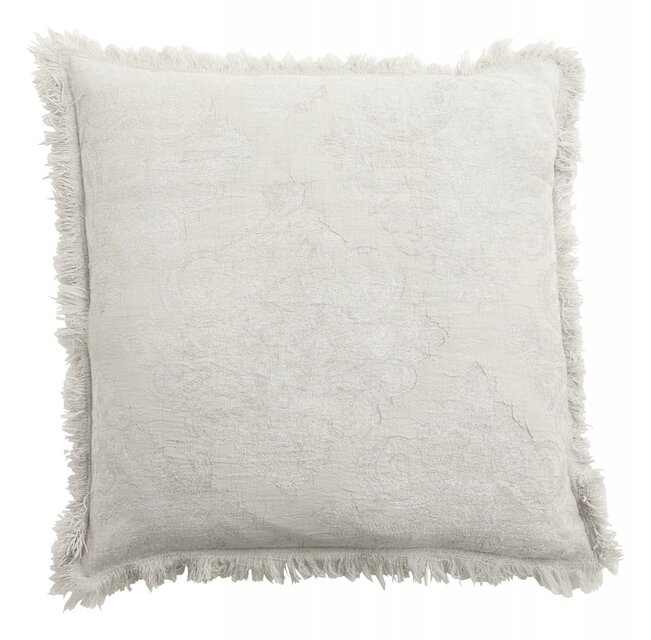 Nordal Lepus cushion incl filling - light grey