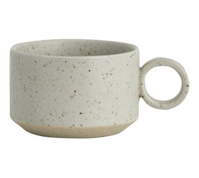 Nordal Tasses à thé granuleuses sable - lot de 4 Nordal Tasses à thé granuleuses sable - lot de 4