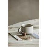 Nordal Tazze da tè granulose sabbia - set di 4