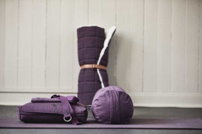 Nordal Yoga meditationstøtte - burgunder