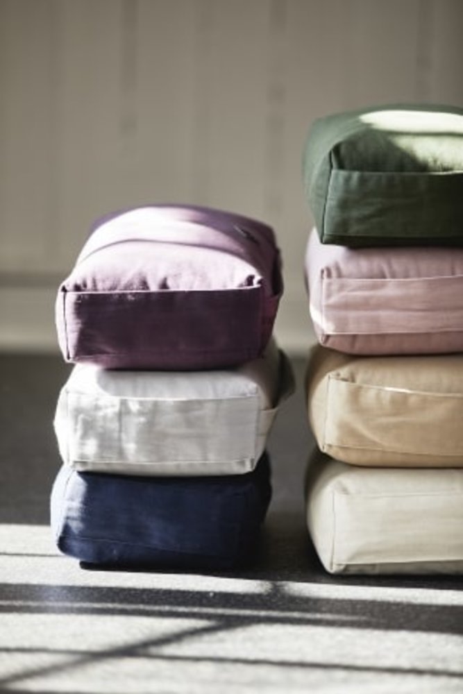 Nordal Yoga meditation bolster - burgundy